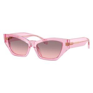 New VERSACE Pink Cat Eye VE4488U 5370/5M Sunglasses Women